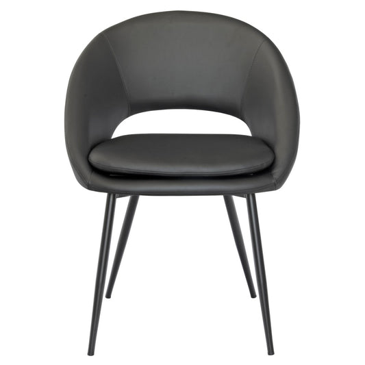 Napier Chair - Black PU
